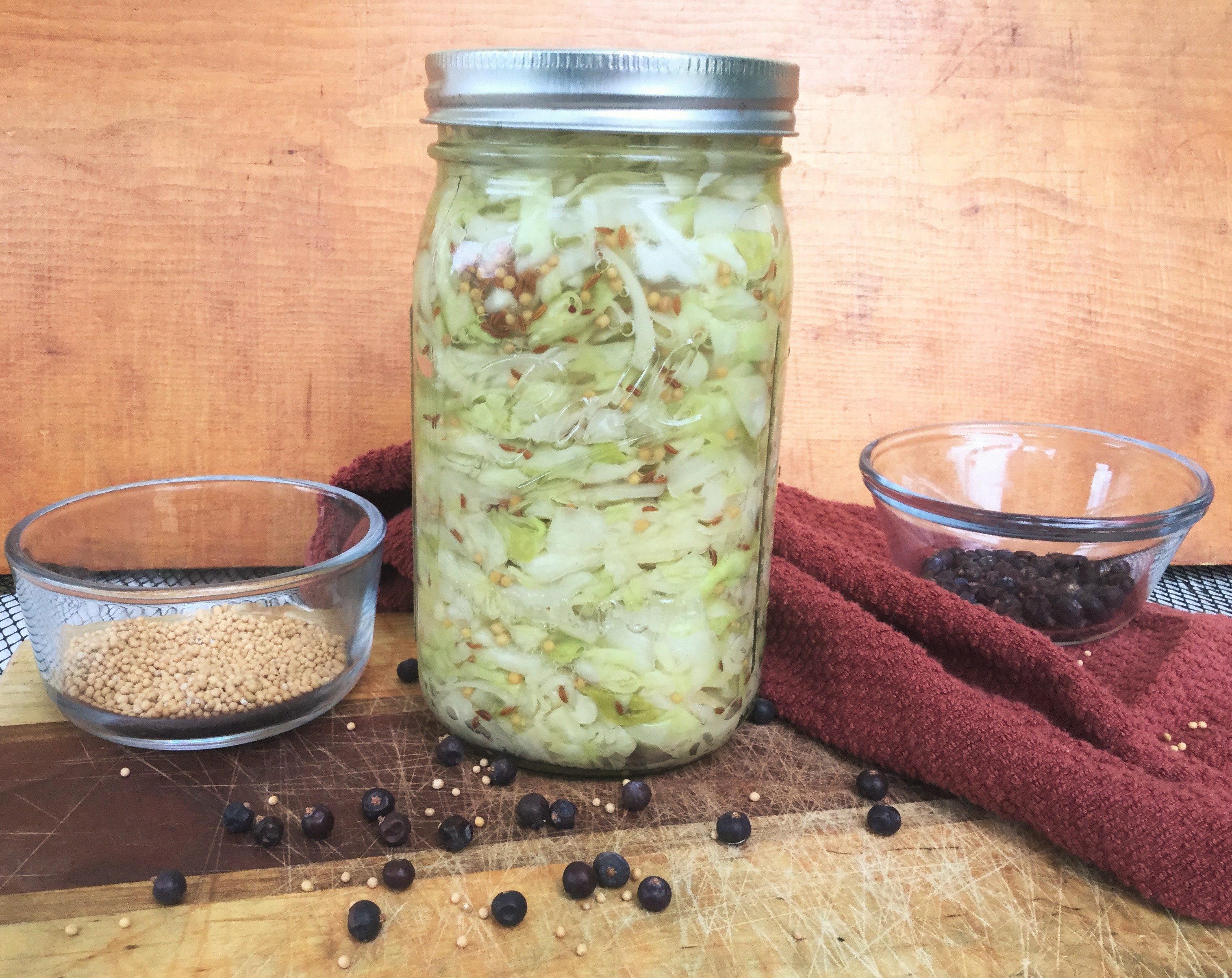 How to Make Sauerkraut in a Jar Super Simple Method My Healthy