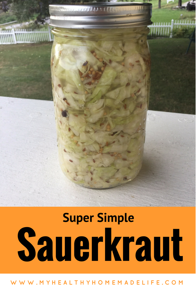 A Super Simple & Probiotic Rich Sauerkraut Recipe Raw Vegan