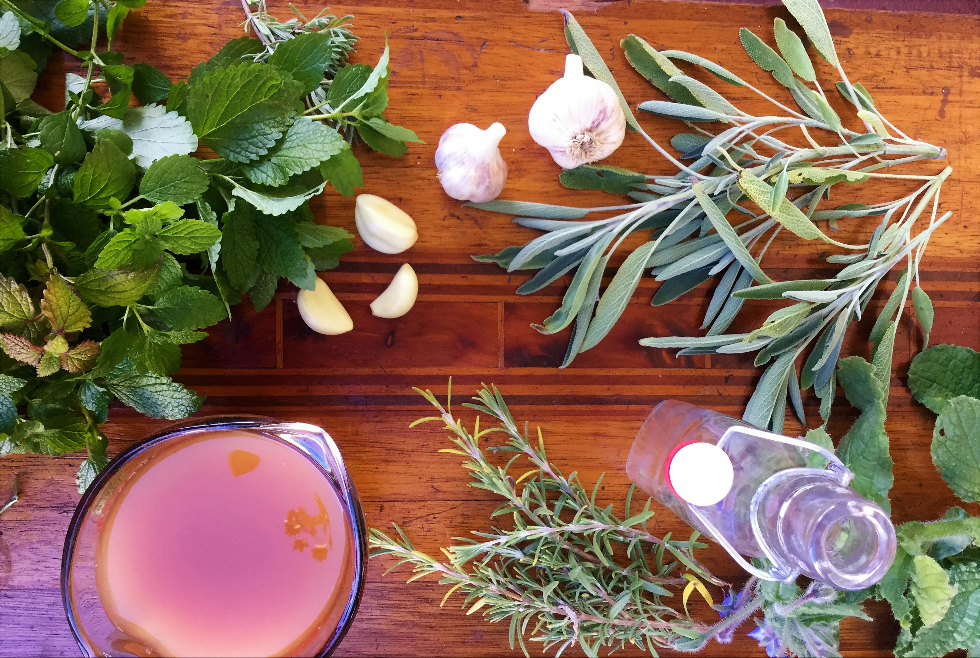 Making Herbal Vinegar My Healthy Homemade Life