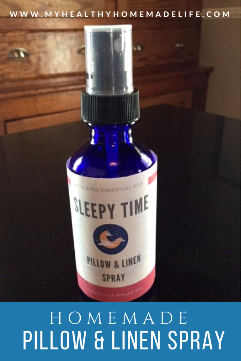 DIY Sleepy Time Pillow & Linen Spray My Healthy Homemade Life