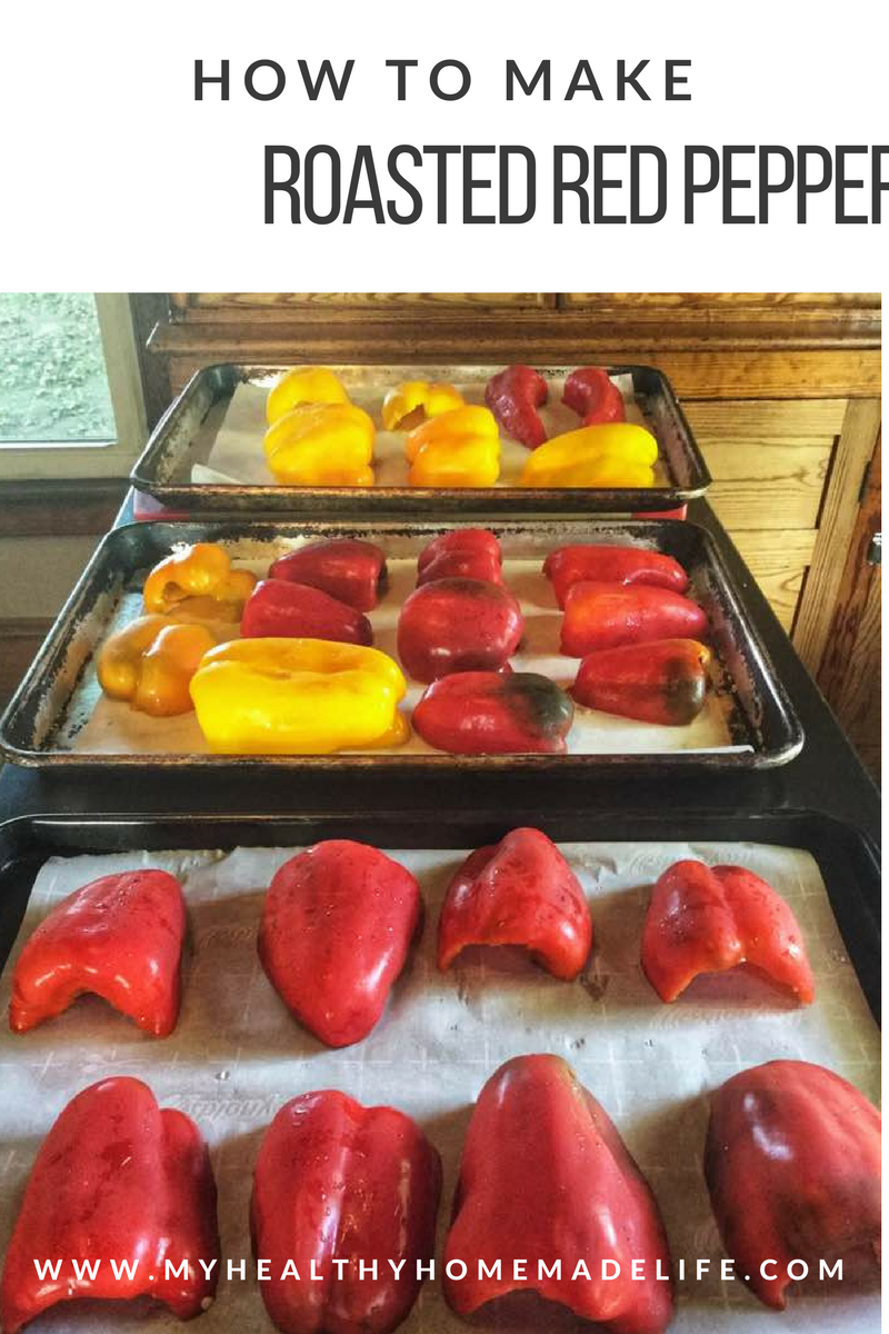 Roasted Red peppers My Healthy Homemade Life