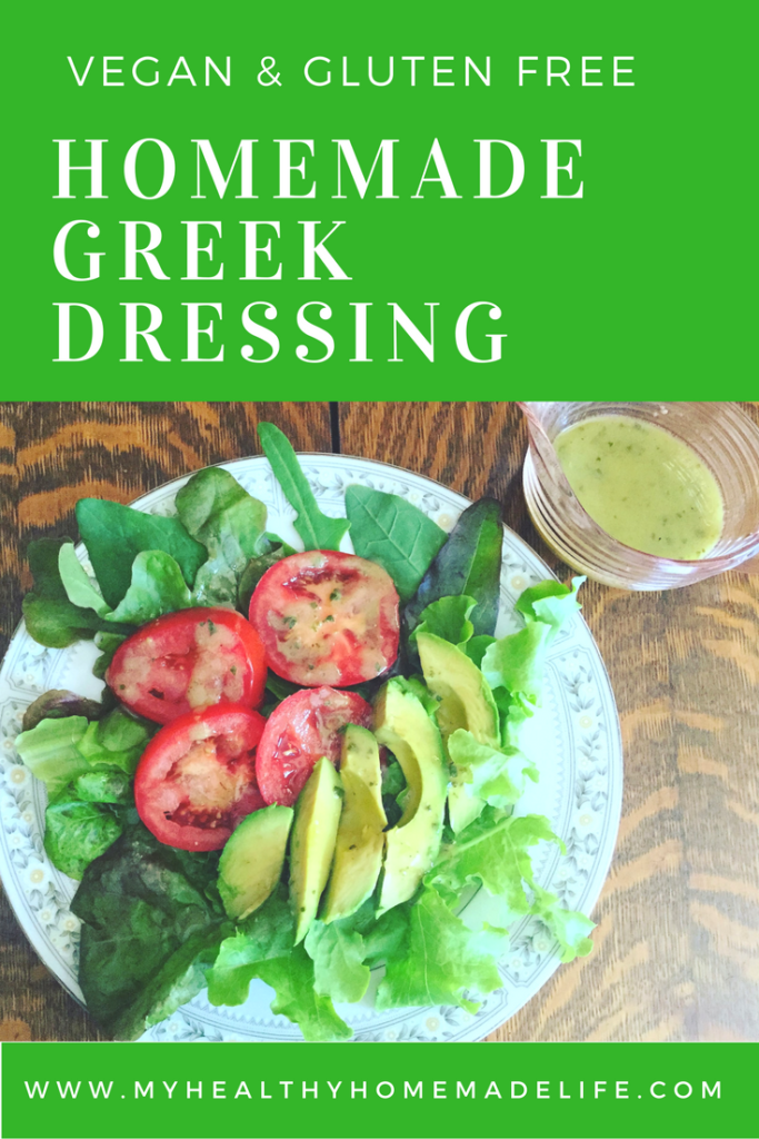 Homemade Greek Dressing | Raw | Vegan | Gluten Free | Healthy Recipes | Clean Eating | DIY