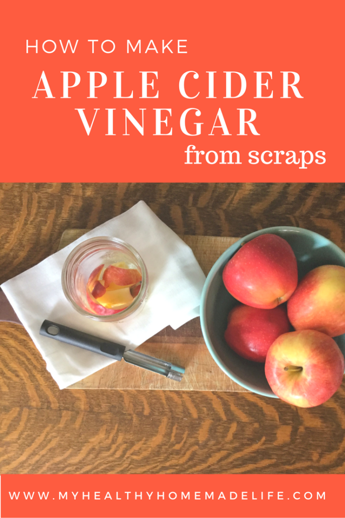 How to Make Homemade Apple Cider Vinegar with apple scraps | Raw | Vegan | Fermented Healthy Foods | DIY | Home Remedies