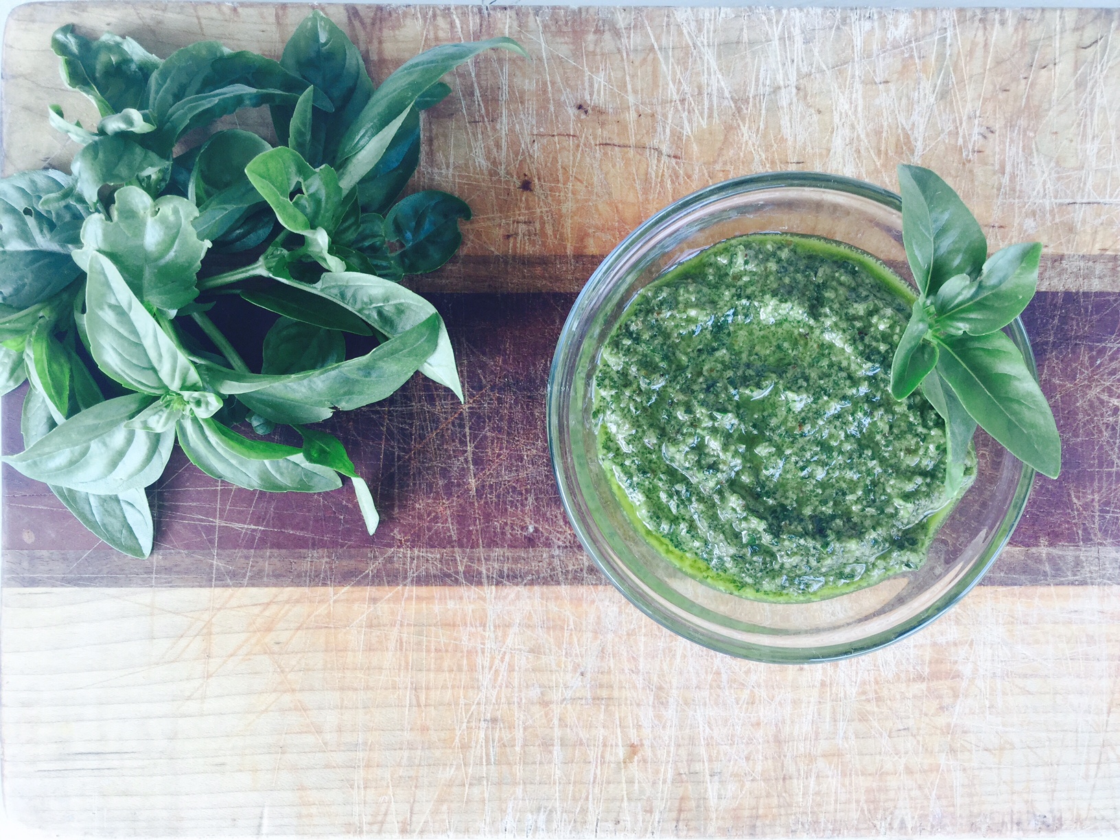 Lemon Basil Pesto (Vegan & Gluten Free) My Healthy Homemade Life