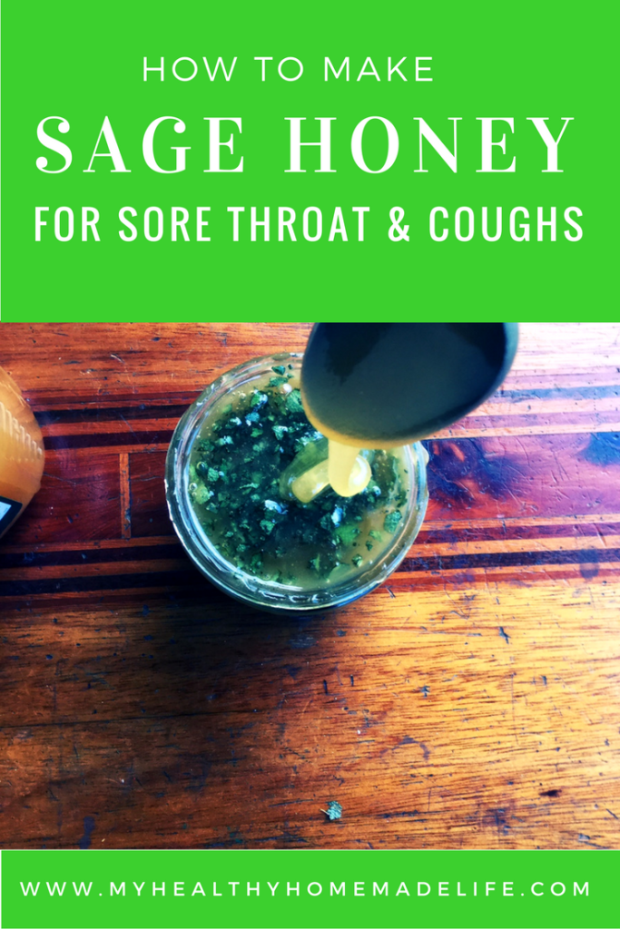 How to Make Medicinal Sage Honey for Sore Throat & Coughs | Herbal Remedies | Home Remedies | Herbs | DIY Medicine