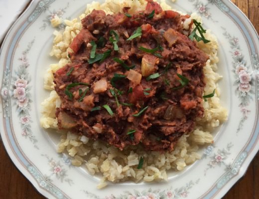 Fire Roasted Red Beans and Rice | Vegan | Gluten Free | Clean Eating | Dairy Free | Healthy Recipes | Vegetarian | My Healthy Homemade Life