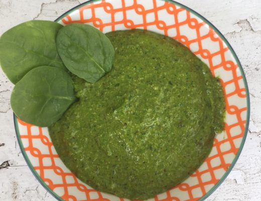 Dairy Free Spinach Pesto | Planted Based | Vegan | Gluten Free | Healthy Recipes | Clean Eating | My Healthy Homemade Life