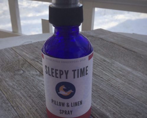 DIY Sleepy Time Pillow & Linen Spray | Homemade Sleep Spray | Essential Oil Recipes | My Healthy Homemade Life