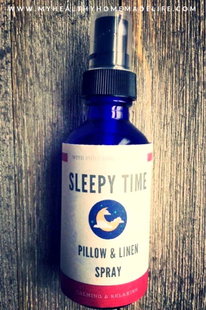 DIY Sleepy Time Pillow & Linen Spray | Homemade Sleep Spray | Essential Oil Recipes | My Healthy Homemade Life