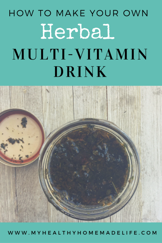 How to make a Super Infused Herbal Tea | DIY Multi Vitamin | Home Remedies | Herbal Remedies | My Healthy Homemade Life
