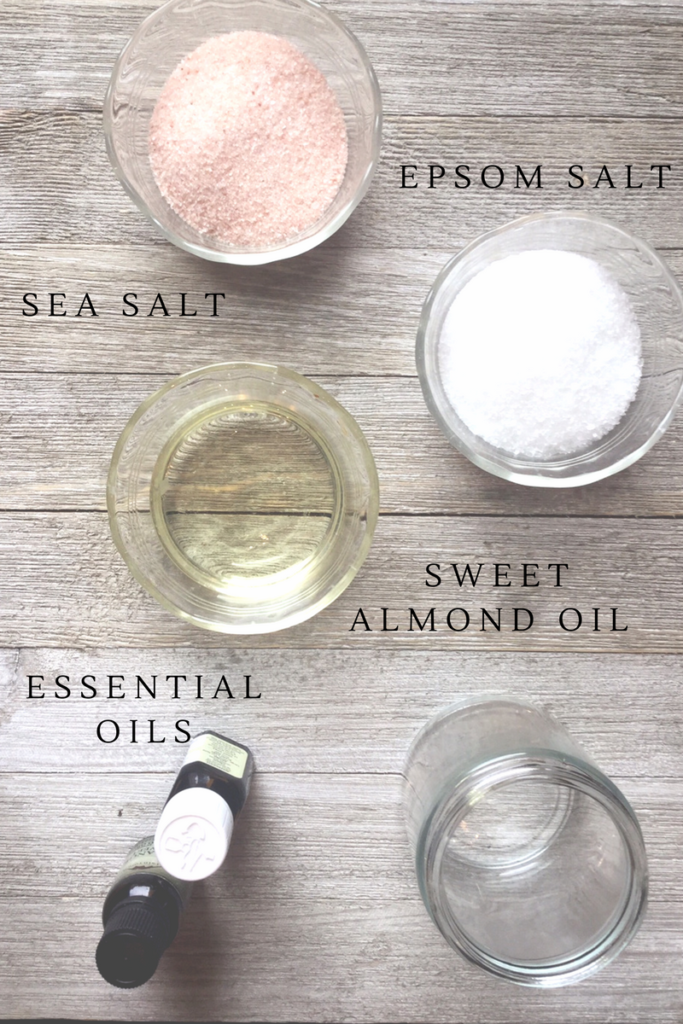 DIY Grapefruit & Sweet Orange Body Scrub | Essential Oils | Sea Salt Scrub | My Healthy Homemade Life