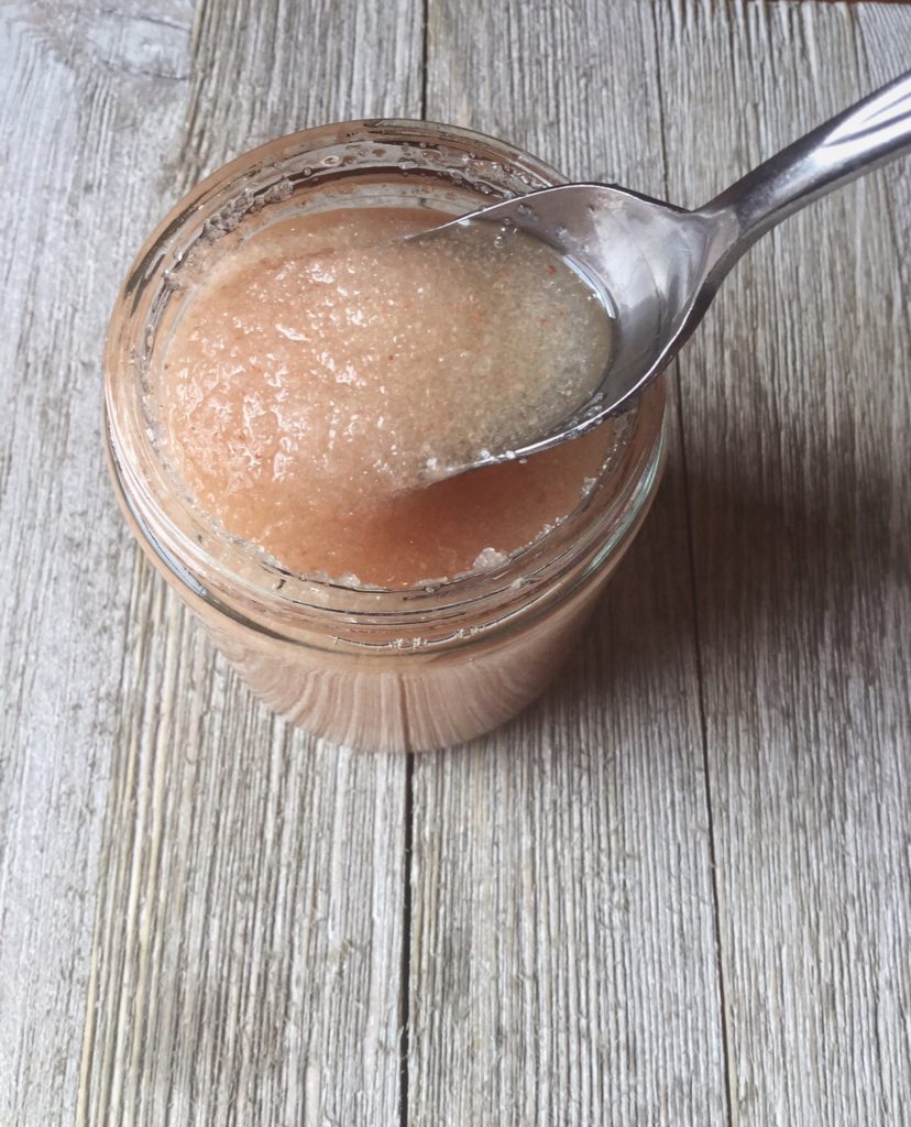 DIY Grapefruit & Sweet Orange Body Scrub | Essential Oils | Sea Salt Scrub | My Healthy Homemade Life 