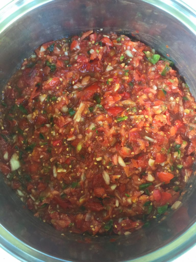 How to Make The Best Homemade Salsa with fresh tomatoes (for Canning) | Healthy Recipe | Preserving | My Healthy Homemade Life