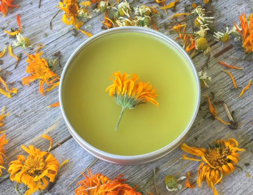 How to Make an All Purpose Healing Salve with Calendula, Chamomile & St. John's Wort | Herbal Home Remedies | DIY | Homemade | Herbal | Herbalism | My Healthy Homemade Life