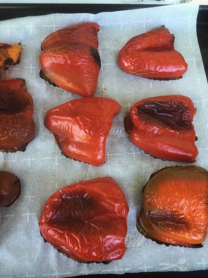 How to Make Roasted Red Peppers | Freezing | Preserving | DIY | Healthy Recipes | Roasted Red Pepper Recipe | My Healthy Homemade Life